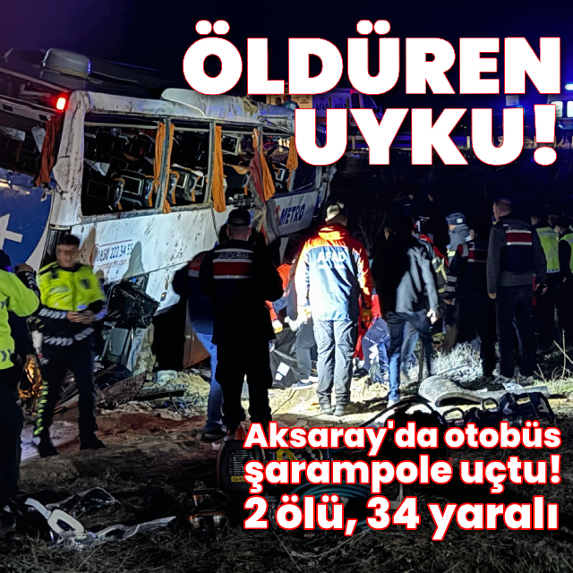 Yolcu otobüsü şarampole devrildi: Ölü ve yaralılar var