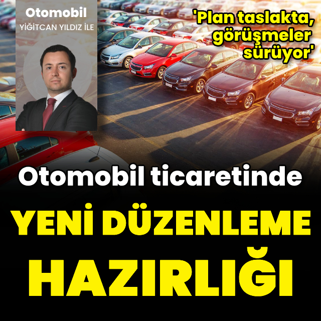 Otomobil satışları için 'taslak' plan
