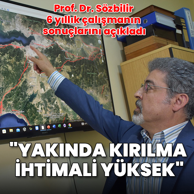 Tuzla fayına dikkat! "Yakında kırılma ihtimali yüksek"