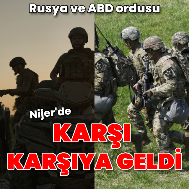 ABD ve Rus ordusu karşı karşıya geldi