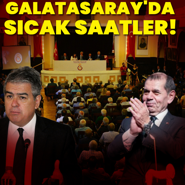 Galatasaray'da sıcak saatler!