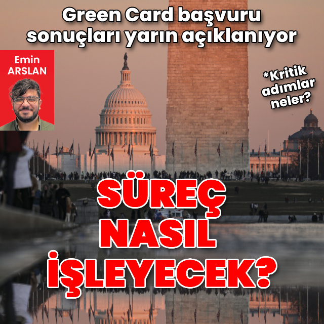 Green Card başvuru sonuçları yarın açıklanıyor