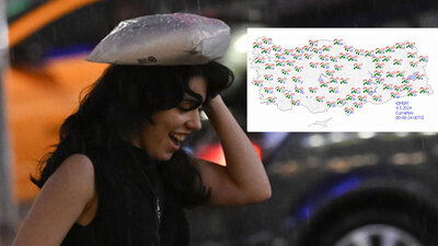 Meteoroloji saat verdi! 9 kent için "sarı" alarm! Tüm yurtta sağanak!