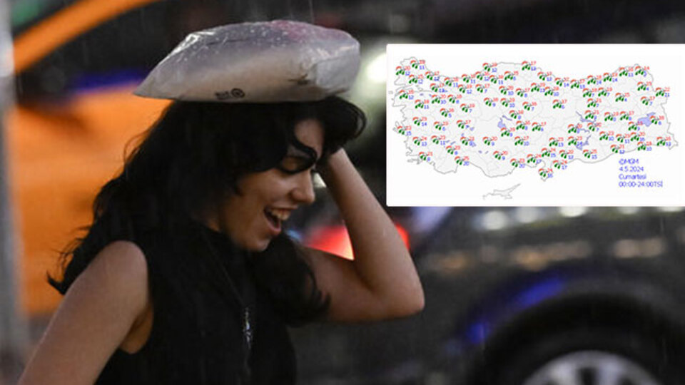 Meteoroloji saat verdi! 9 kent için "sarı" alarm! Tüm yurtta sağanak!