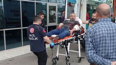 Bankada dehşet! Müşteriler arasında bıçaklı kavga