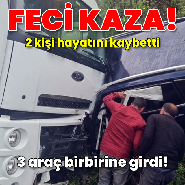 Bursa'da feci kaza: 2 ölü