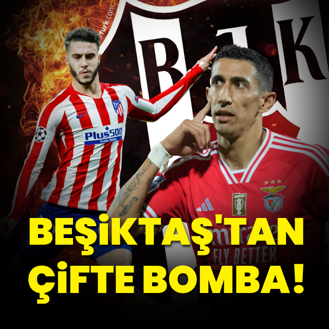 Beşiktaş'tan çifte bomba!