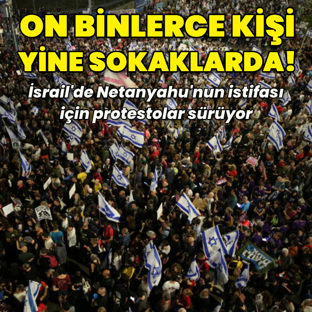 On binlerce kişi yine sokaklara indi!