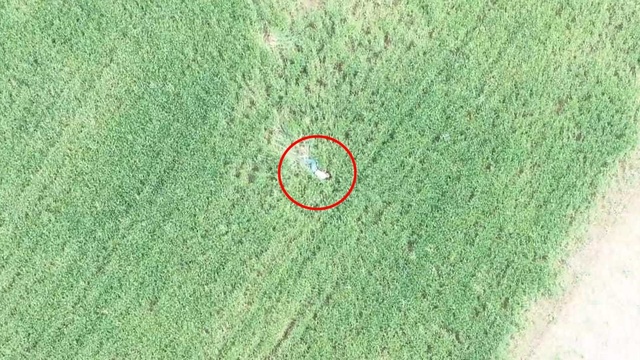 Polisten kaçtılar drondan kaçamadılar