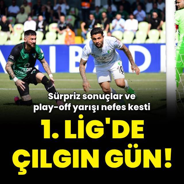 1. Lig'de çılgın gün!