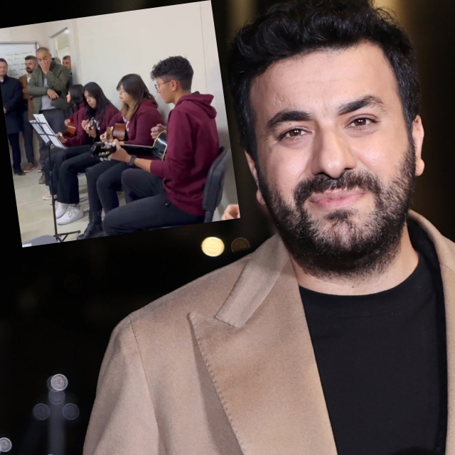 Müzik sınıfının masraflarını üstlendi