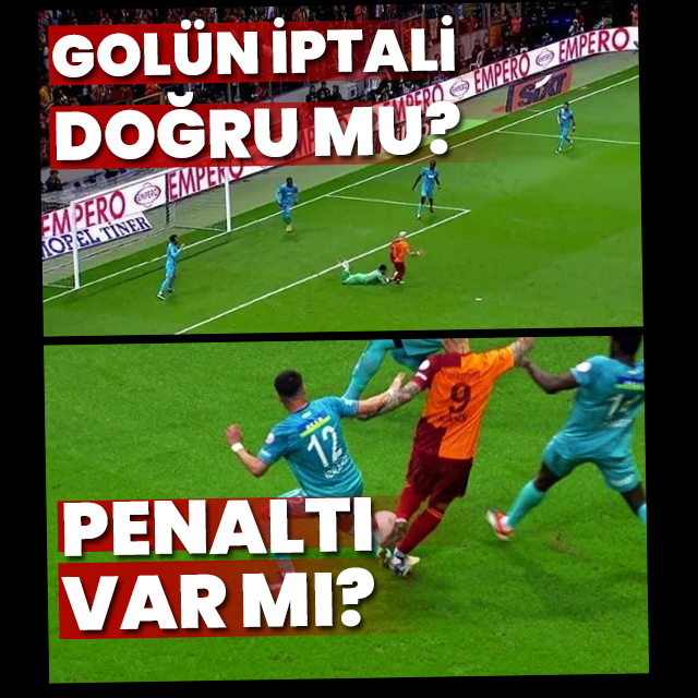 Galatasaray - Sivasspor maçının hakem yorumları