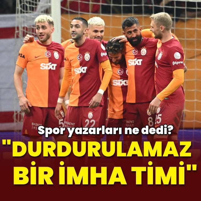 "Durdurulamaz bir imha timi"