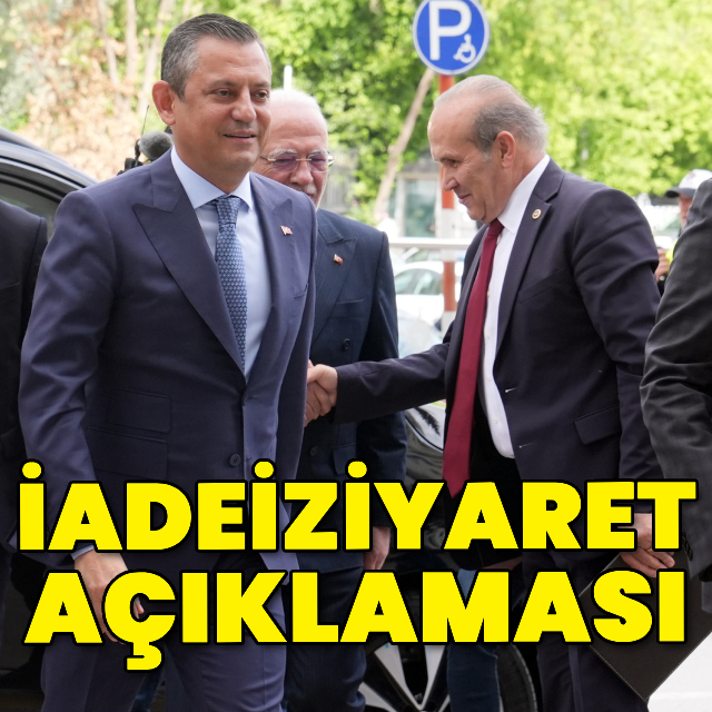 Cumhurbaşkanı Erdoğan'ın yapacağı iadeiziyaret ile ilgili açıklama