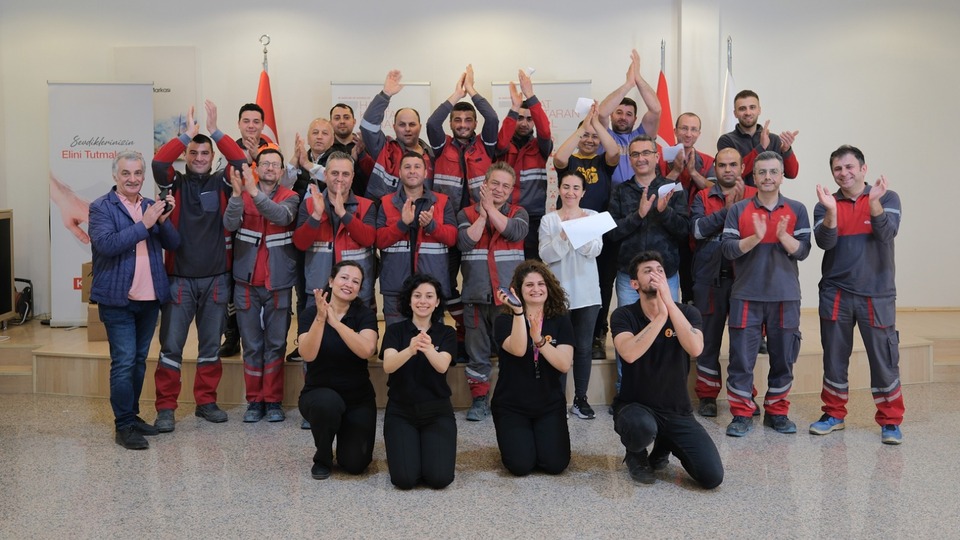 İş güvenliğini tiyatroyla anlattılar