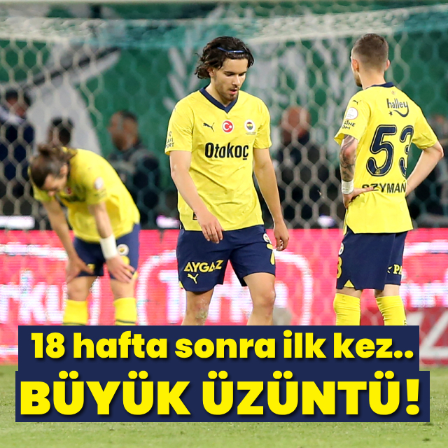 Fenerbahçeliler yıkıldı kaldı!