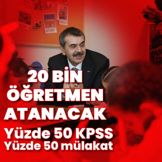 Bakan Tekin'den flaş öğretmen atamaları açıklaması