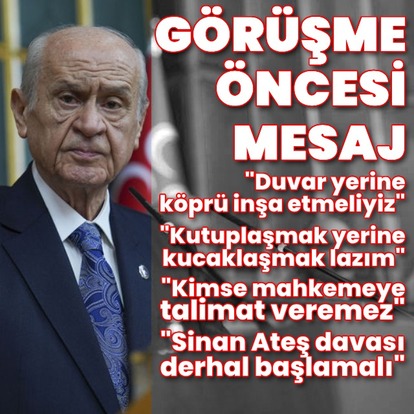 "Kutuplaşmak yerine kucaklaşmak lazımdır"