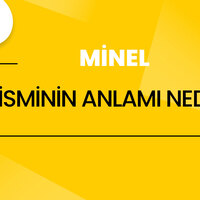 Minel isminin anlamı nedir?