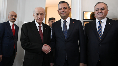 CHP lideri Özel'den Bahçeli'ye ziyaret