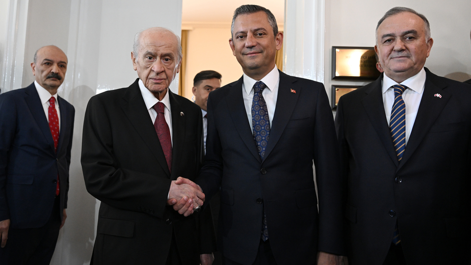 CHP lideri Özel'den Bahçeli'ye ziyaret