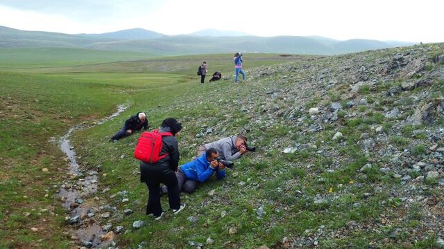 2 bin rakımda fotoğrafladılar