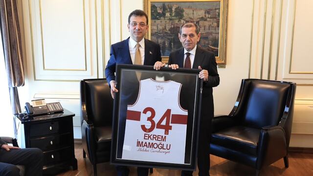Özbek'ten İmamoğlu'na ziyaret