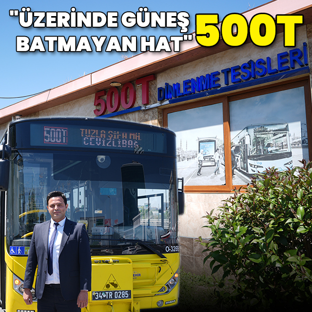 İstanbul'un iki yakasını birbirine bağlayan otobüs hattı: 500T