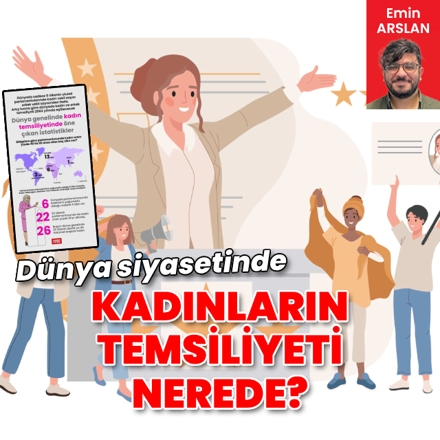 Dünya siyasetinde kadınların temsiliyeti nerede?