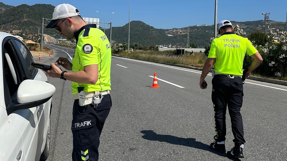 Çorum'da nisan ayında 9 milyon 82 bin lira trafik cezası kesildi
