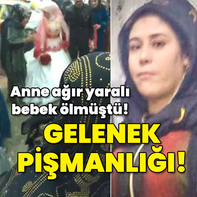 Anne ağır yaralı, bebek ölmüştü! Gelenek pişmanlığı!