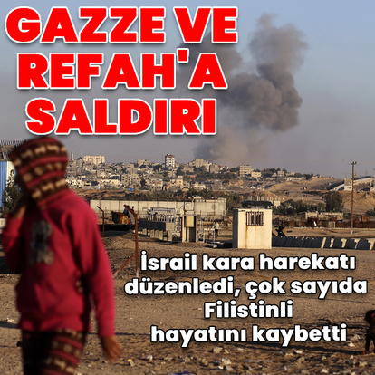 Gazze'ye saldırı! Çok sayıda Filistinli öldü