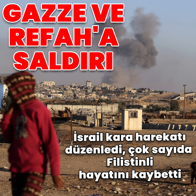 Gazze'ye saldırı! Çok sayıda Filistinli öldü