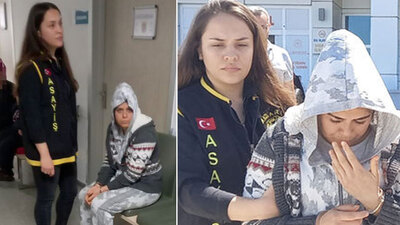 30 yıl hapis cezası vardı! Polisi görünce pencereye çıktı!