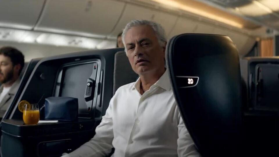 THY Mourinho ile reklam filmi çekti