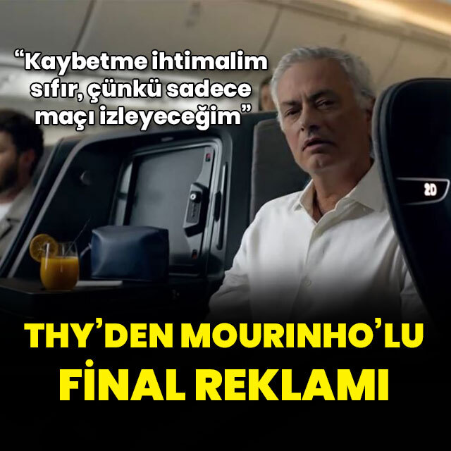 THY Mourinho ile reklam filmi çekti