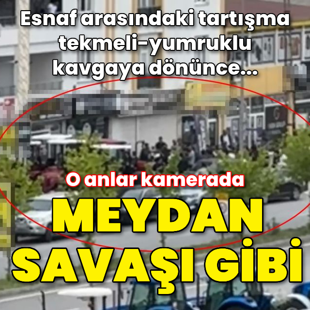Diyarbakır'da meydan savaşı gibi kavga