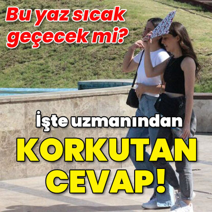 Bu yaz sıcak geçecek mi? İşte uzmanından korkutan cevap!