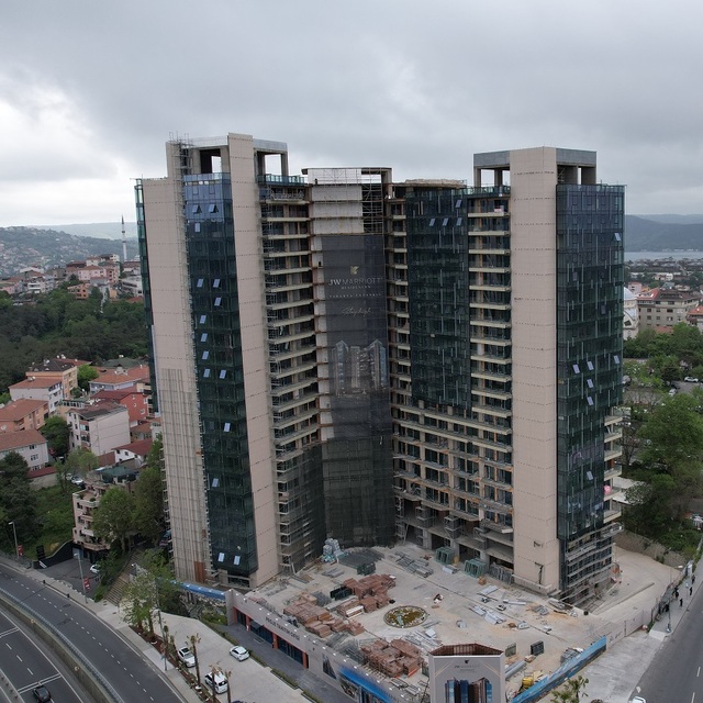 Sarıyer'deki hayalet binada çalışma yeniden durduruldu