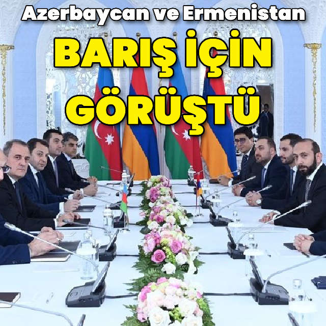 Azerbaycan ve Ermenistan'dan barış görüşmesi