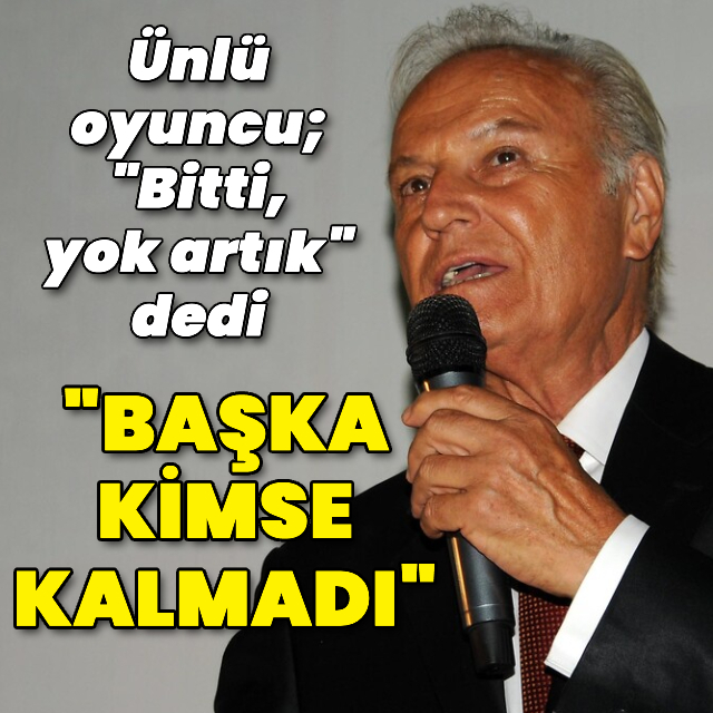 "Sadece 5 kişi kaldık"