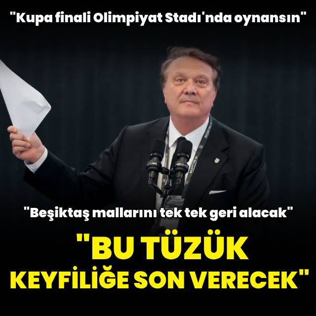 "Bu işlere artık son!"