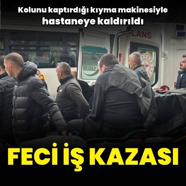 Zonguldak'ta feci iş kazası