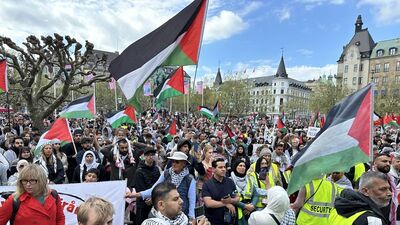 Eurovision'da İsrail protestoları