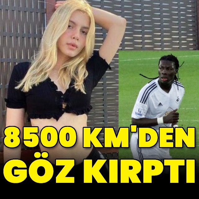 8500 km'den göz kırptı