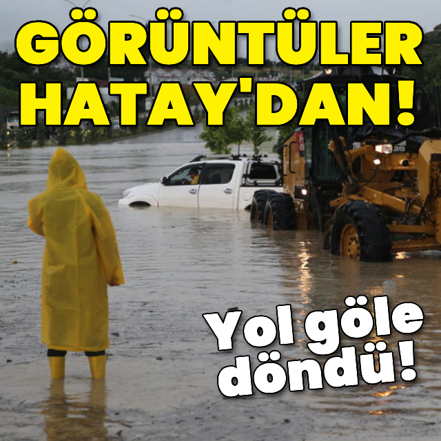 Meteoroloji saat vermişti! Kısa sürede sele yol açtı