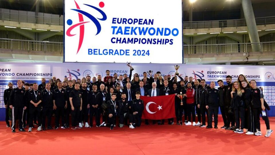 Türkiye tekvandoda Avrupa şampiyonu!