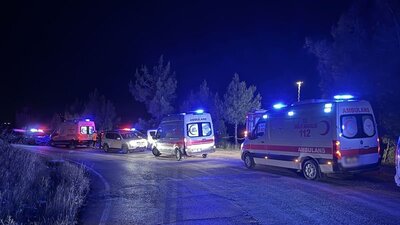 Nişanlı çifti trafik kazası ayırdı!