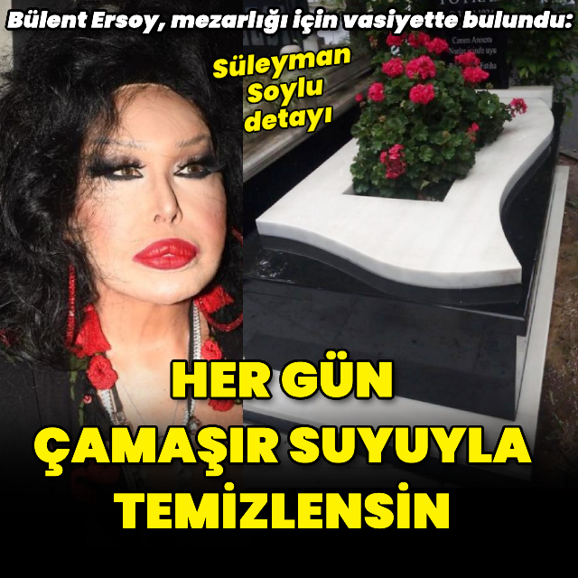 Vasiyetini açıkladı