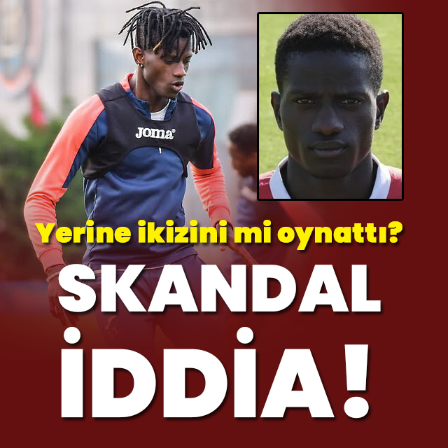 Yerine ikizini mi oynattı?